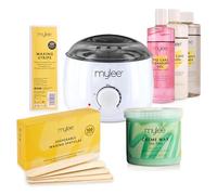 Mylee Salon Quality Waxing Kit Includes Wax Heater, Tea Tree Wax