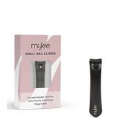 Mylee Small Nail Clipper - Professional, Sleek, Matte Black, Stainless Steel, Salon-Quality Small Nail Clipper for Precision Trimming of Fingernails