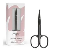 Mylee Straight Edge Nail Scissors - Professional, Sleek, Matte Black