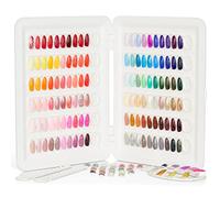 MYLEE Swatch Book - Clips in Nail Tips, 120 Colour Slots