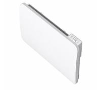 MYLEK 1000W WiFi App Aluminium Ceramic White Panel Heater, Wall Mounted MYLEK White