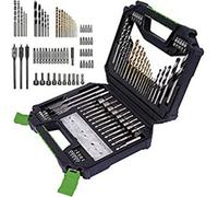 Mylek 128 Piece Drill Bit And Screwdriver Accessory Set