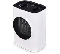 MYLEK 1800W Electric Flat Fan Heater Portable Adjustable Thermostat 2 Heat Settings