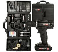MYLEK 18V Cordless Drill with 151-Piece Accessory Kit