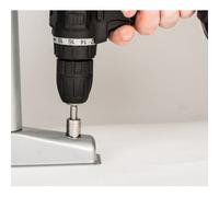 MYLEK 18V Cordless Li-Ion Drill With 151 Accessory DIY Kit