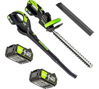 Mylek Cordless Leaf Blower & Hedge Trimmer With 2 X 20V Li-Ion 4000Mah Batterys And Fast Charger