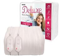 Mylek Electric Blanket King Size Fully Heated Mattress Cover Underblanket With Elasticated Skirt