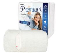 Mylek Electric Blanket Single Size Bed Premium Fleece Underblanket Dual Control With Elasticated Skirt