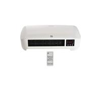 MYLEK Electric Ceramic Over Door Fan Heater Air Curtain 2kW White MYLEK White