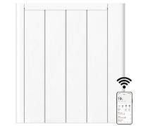 MYLEK Electric Ceramic Radiator Panel Heater WIFI Smart APP Eco 1000W Bathroom Safe Wall Mounted Timer Thermostat