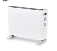 MYLEK Electric Convector Heater 3 Power Modes & Adjustable Thermostat 2kW in White MYLEK White