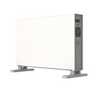MYLEK Electric Convector Heater with Thermostat, Digital Display & Timer 2kW in White MYLEK White
