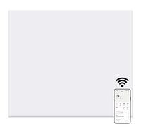 MYLEK Electric Panel Heater WIFI App Controlled Slimline White IPX4 1kW MYLEK White