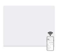 MYLEK Electric Panel Heater WIFI App Controlled Slimline White IPX4 500W MYLEK White
