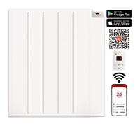 Mylek Electric Radiator Panel Heater Wifi Smart App Eco 1000W Bathroom Safe Wall Mounted Timer Thermostat