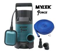 MYLEK Electric Submersible Dirty or Clean Water Pump 400W with 25M Hose in Blue MYLEK Blue