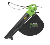 Mylek Leaf Blower And Vacuum, 3000W Garden Shredder Mulcher And Rake With And Two Collection Bags