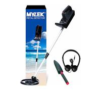 MYLEK Metal Detector Handheld Lightweight Waterproof Search Coil Beginners in Black MYLEK Black