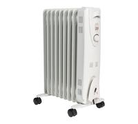 Mylek Oil Filled Electric Portable Space Heater Radiator with Thermostat 2000w