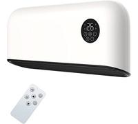 Mylek Over Door Heater 2000W Wall Mounted Indoor Overdoor Hot Air Downflow Curtain White