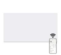 Mylek Panel Space Heater White 1.5Kw Eco, Smart And Wifi App Slimline Low Energy - Wall Mounted, Bathroom Ipx4