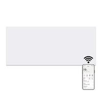 MYLEK Panel Space Heater White 2KW Eco, Smart and WiFi App Slimline Low Energy - Wall Mounted, Bathroom IPX4