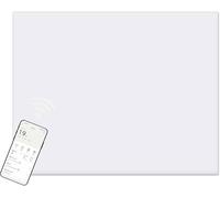 MYLEK Panel Space Heater White Eco Smart WiFi App Radiator 0.5KW, Electric Slimline Low Energy, Wall Mounted, Bathroom IPX4 Rated for Homes, Offices (500W)