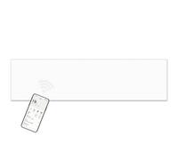 Mylek Panel Space Heater White Low Level 1Kw Eco, Smart And Wifi App Slimline Low Energy - Wall Mounted, Bathroom Ipx4