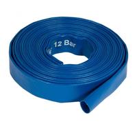 Mylek Pro-Kleen 10M PVC Heavy Duty Layflat Submersible Pump Hose For Flood Water, Hot Tubs, Ponds