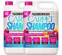 Mylek Pro-Kleen Carpet Cleaning Solution Upholstery Shampoo Spring Bloom Fragrance High Concentrate Cleaner 10L