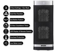 Mylek Space Heater, Oscillating Electric PTC Ceramic Heater 2000W
