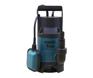 Mylek Submersible Water Pump 750W Electric for Clean or Dirty Water with Float Switch, 14000L/H, 10M Power Cable - for Floods, Pools, Wells, Pond, Hot Tubs