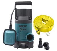 Mylek Submersible Water Pump Electric 400W For Clean Or Dirty Water With Float Switch With 20M Hose