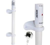 Mylek Tubular Heater 55W 510mm Low Energy Tube Built In Thermostat And Mounting Brackets Greenhouse, Garage, Caravan