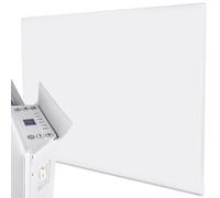 MYLEK Ultra Slim Electric Panel Heater with 24/7 Timer IP24 Rated 1.5kW in White MYLEK White