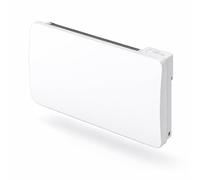 MYLEK WiFi Aluminium Ceramic White Panel Heater 1KW, Wall Mounted Smart Electric Radiator with LCD Display, Programmable Timer, Tuya App Control, Energy Efficient, Bathroom Safe (1000W)