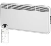 MYLEK WiFi Electric Panel Heater Radiator 2KW - Smart Wall Mounted or Freestanding Heater with App Control, Digital Thermostat, 24/7 Or Countdown Timer, Eco Mode, Lot 20 Compliant (2000W)