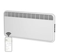 MYLEK WiFi Electric Panel Heater Radiator 2KW - Smart Wall Mounted or Freestanding Heater with App Control, Digital Thermostat, 24/7 Or Countdown Timer, Eco Mode, Lot 20 Compliant (2000W)