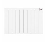 MYLEK Wifi Smart App Electric Panel Heater with 24/7 Timer IP24 Rated 2kW in White MYLEK White