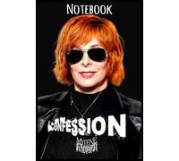 Mylene Farmer Confession 2025 Notebook: College Ruled - 110 Lined Pages for Journaling, Writing, and Daily Notes - Compact 6x9" Size with Glossy Cover