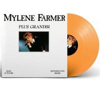 Mylene Farmer Plus Grandir - Live - Orange Vinyl French 12" vinyl single record 538529-7 Polydor 2018