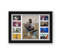 Myles Smith Signed Poster Print - Limited Edition Autograph Fan Gift - Collectible Memorabilia Wall Art Merchandise (Framed A4 (30x21cm))