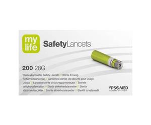 Mylife Safety Lancets 28G 1.5mm (200 Count)