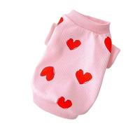 MYLLJBD dog coat Dog Coat Pet Dog Jumpers,pet Dog Turtleneck Knitting Sweater Coat,warmer Coat Clothes For Dog Puppy Cat Summer Thin-pink-s