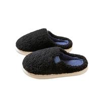 MYLLJBD Slippers They Feature A Thick, Durable, Non-slip Fleece Sole, Making Them Ideal For Staying Warm At Home -black-42-43