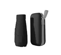 MYLLJBD Umbrella Mini Travel Umbrella Strong Umbrella Folding Sun Umbrella Windproof Rain Umbrella Lightweight Small Compact Women Umbrellas-black