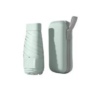 MYLLJBD Umbrella Mini Travel Umbrella Strong Umbrella Folding Sun Umbrella Windproof Rain Umbrella Lightweight Small Compact Women Umbrellas-green A