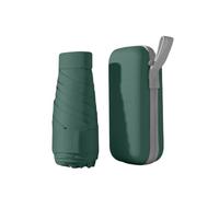MYLLJBD Umbrella Mini Travel Umbrella Strong Umbrella Folding Sun Umbrella Windproof Rain Umbrella Lightweight Small Compact Women Umbrellas-green B