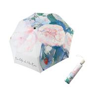 MYLLJBD Umbrella Mini Umbrella, Compact Umbrella Windproof Strong, Small Umbrella With Watercolour Patterns, Uv Protection Umbrella -automatic