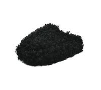 MYLLJBD Women Slippers Women's Fuzzy, Cute Curly Faux Wool Slip-on Memory Foam Slippers-black-thirty-six